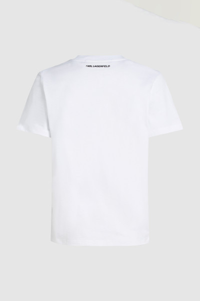 PÓLÓ KARL LAGERFELD PORTRAIT T-SHIRT - Kép 6