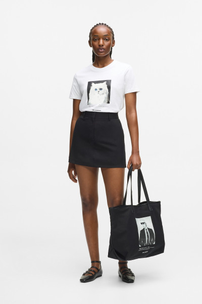 PÓLÓ KARL LAGERFELD PORTRAIT T-SHIRT - Kép 2