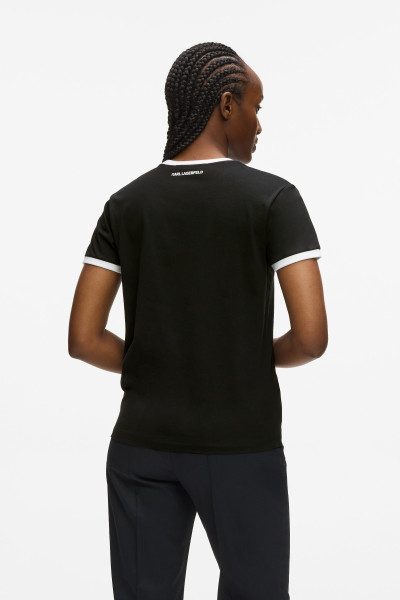 TRIČKO KARL LAGERFELD KARL SYMBOLS T-SHIRT - Fotografia č. 3