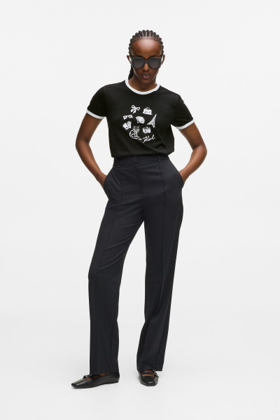 TRIČKO KARL LAGERFELD KARL SYMBOLS T-SHIRT - Fotografia č. 2