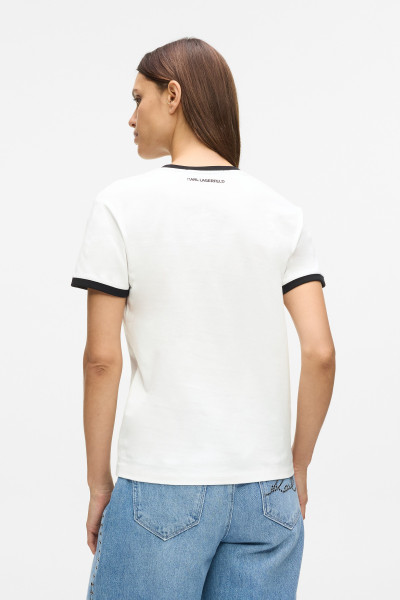 TRIČKO KARL LAGERFELD KARL SYMBOLS T-SHIRT - Fotografia č. 3