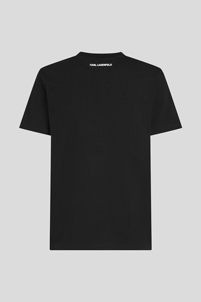 PÓLÓ KARL LAGERFELD LOGO RHINESTONE T-SHIRT - Kép 2