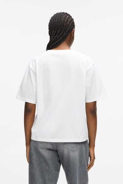 PÓLÓ KARL LAGERFELD SIGNATURE HEM V-NECK T-SHIRT - Kép 3