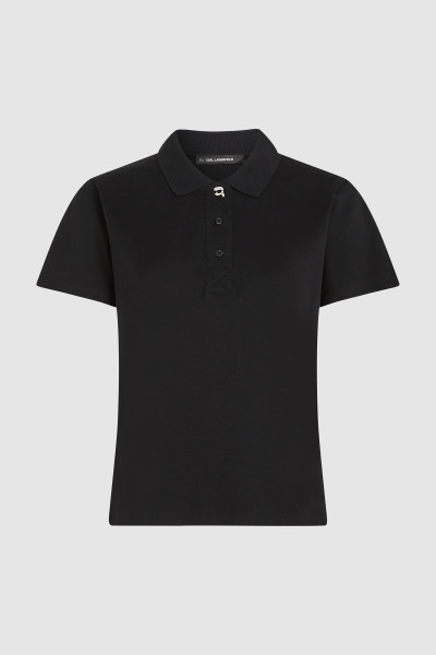 PÓLÓ KARL LAGERFELD IKON POLO T-SHIRT - Kép 5