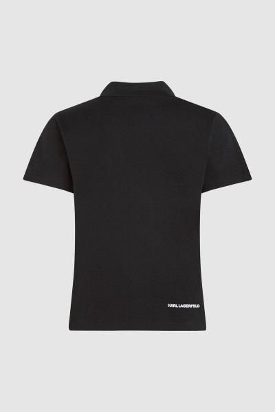 PÓLÓ KARL LAGERFELD IKON POLO T-SHIRT - Kép 6