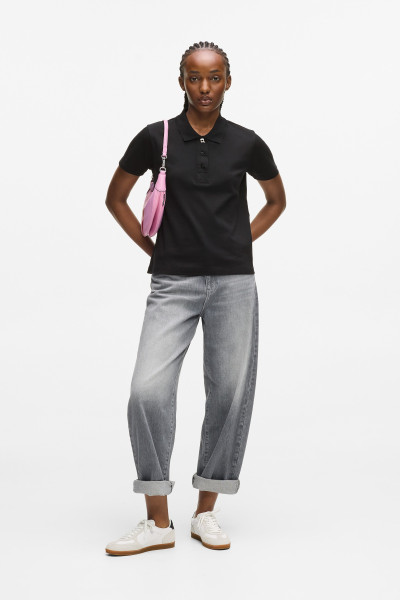 PÓLÓ KARL LAGERFELD IKON POLO T-SHIRT - Kép 2