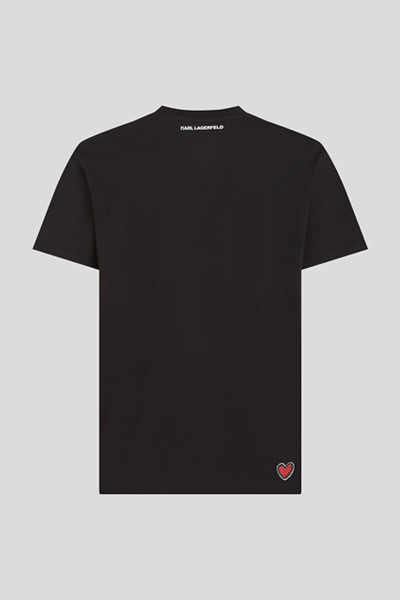 PÓLÓ KARL LAGERFELD IKON VALENTINE T-SHIRT - Kép 2