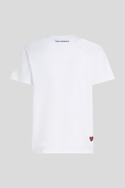 TRIČKO KARL LAGERFELD IKON VALENTINE T-SHIRT - Fotografia č. 2