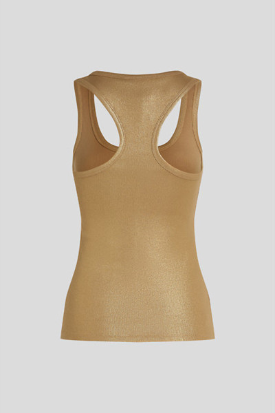 TOP KARL LAGERFELD COATED RIBBED TANK TOP - Kép 2