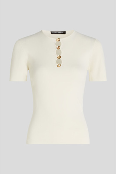 SVETER KARL LAGERFELD KARL DAILY KNIT TOP - Fotografia č. 1