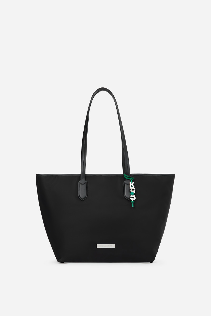 Kabelka Karl Lagerfeld Ikon Nylon Lg Tote Black