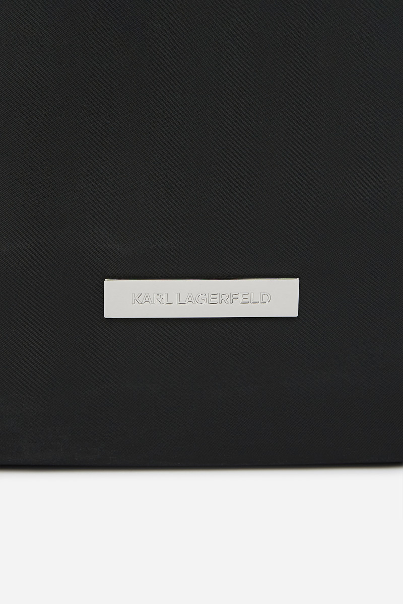 Kabelka Karl Lagerfeld Ikon Nylon Lg Tote Black