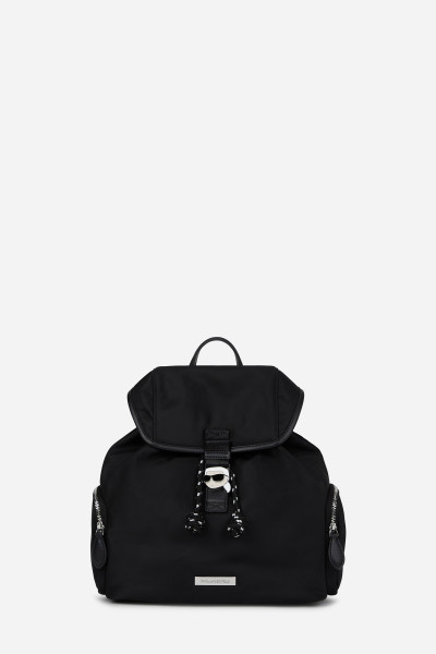 BATOH KARL LAGERFELD IKON NYLON SM FLAP BACKPACK - Fotografie č. 1