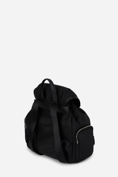 BATOH KARL LAGERFELD IKON NYLON SM FLAP BACKPACK - Fotografie č. 3