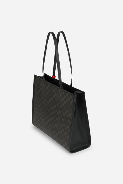 KABELKA KARL LAGERFELD IKON MONOGRAM CC SQUARE TOTE - Fotografie č. 2