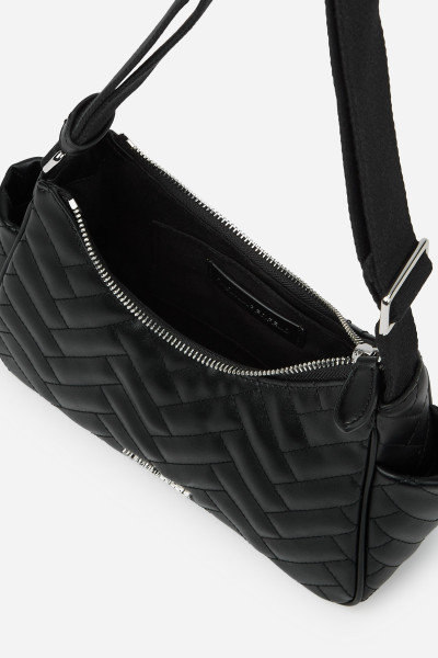 RETIKÜL KARL LAGERFELD K/BRICK ZIP SHOULDER BAG - Kép 3