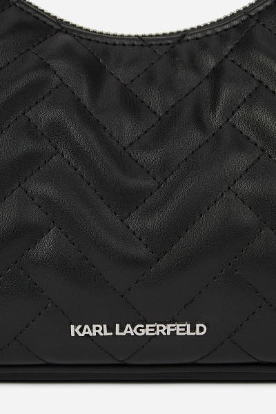 RETIKÜL KARL LAGERFELD K/BRICK ZIP SHOULDER BAG - Kép 4