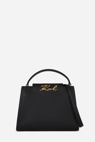 KABELKA KARL LAGERFELD K/SIGNATURE MD TOP HANDLE - Fotografie č. 1