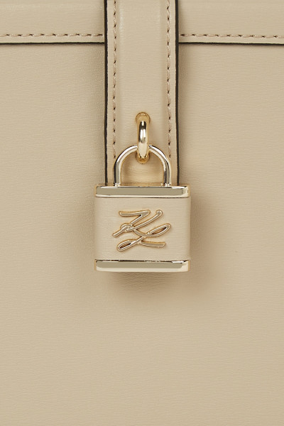 KABELKA KARL LAGERFELD K/AUTOGRAPH PADLOCK SM TRUNK - Fotografie č. 5