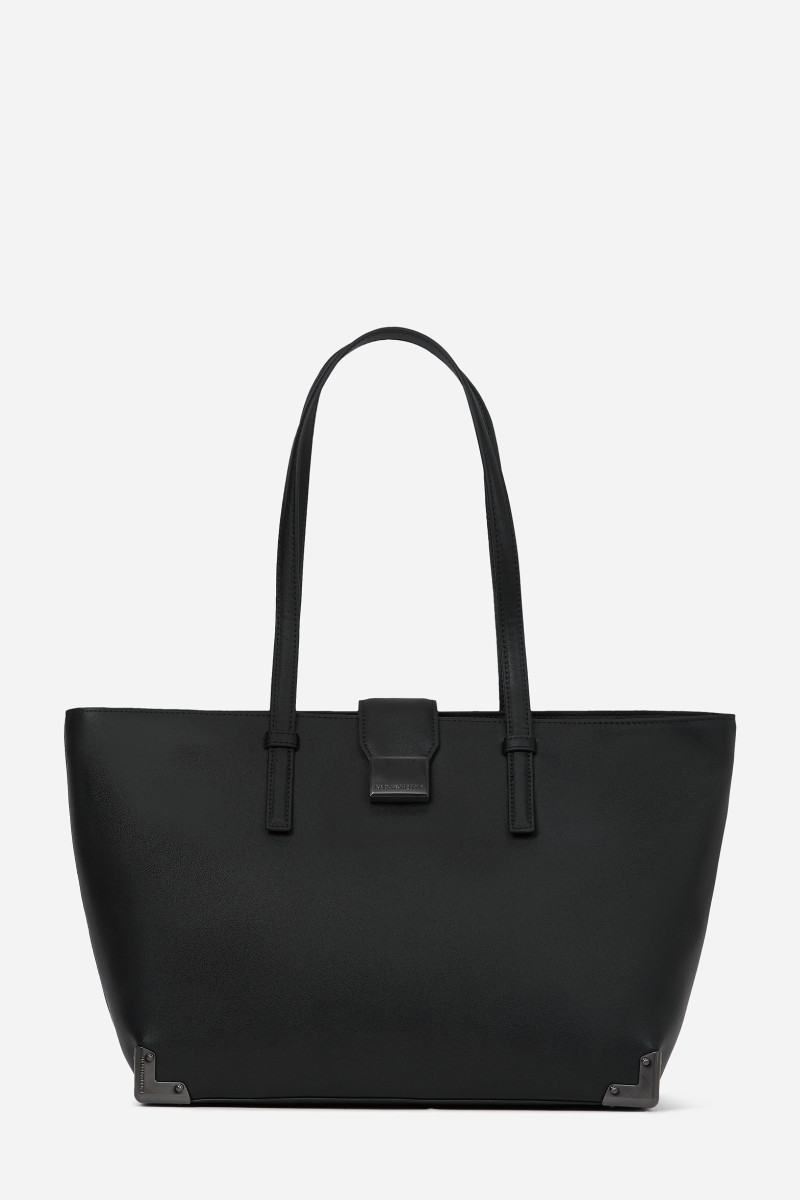 Levně Kabelka karl lagerfeld k/trunk md tote black-nickel
