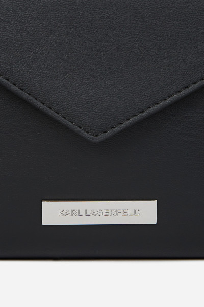 PENĚŽENKA KARL LAGERFELD IKON SMOOTH CROSSBODY WALLET - Fotografie č. 4