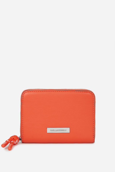 PEŇAŽENKA KARL LAGERFELD IKON SMOOTH SMALL ZIP WALLET - Fotografia č. 1