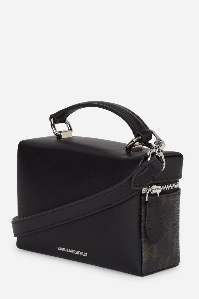 KOZMETIKAI TÁSKA KARL LAGERFELD IKON MONOGRAM CC SM VANITY CB - Kép 2