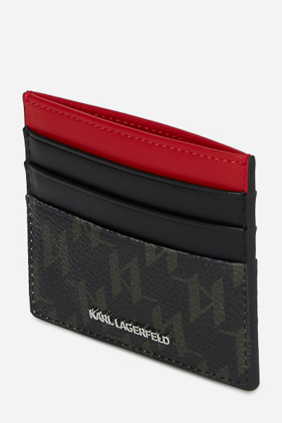 PÚZDRO NA PLATOBNÉ KARTY KARL LAGERFELD IKON MONOGRAM CC CARD HOLDER - Fotografia č. 2