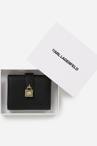 PEŇAŽENKA KARL LAGERFELD K/AUTOGRAPH PADLOCK MD BF WLLT - Fotografia č. 4