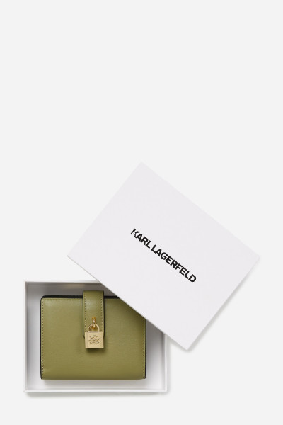 PEŇAŽENKA KARL LAGERFELD K/AUTOGRAPH PADLOCK MD BF WLLT - Fotografia č. 4