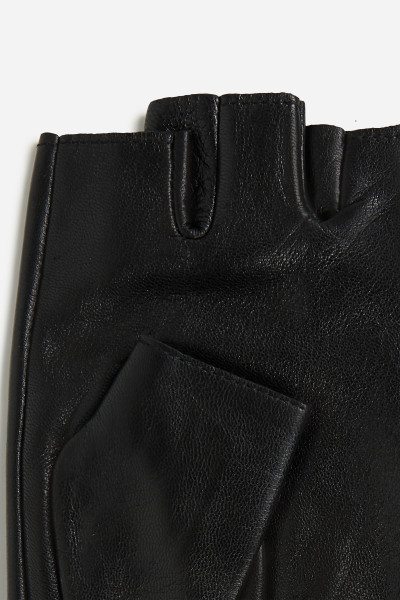 KESZTYŰ KARL LAGERFELD K/SIGNATURE STUDS FL GLOVES - Kép 4