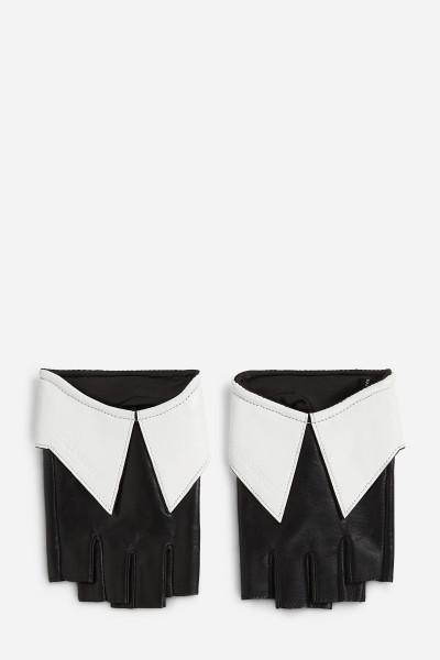 KESZTYŰ KARL LAGERFELD K/ESSENTIAL COLLAR GLOVES - Kép 1