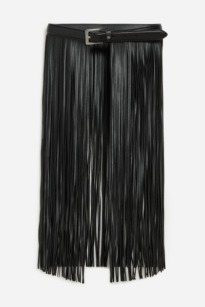 OPASEK KARL LAGERFELD K/AUTOGRAPH FRINGES BELT - Fotografie č. 2