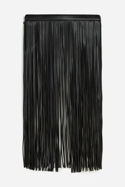 OPASEK KARL LAGERFELD K/AUTOGRAPH FRINGES BELT - Fotografie č. 3