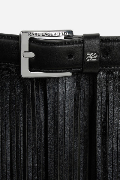 OPASEK KARL LAGERFELD K/AUTOGRAPH FRINGES BELT - Fotografie č. 4