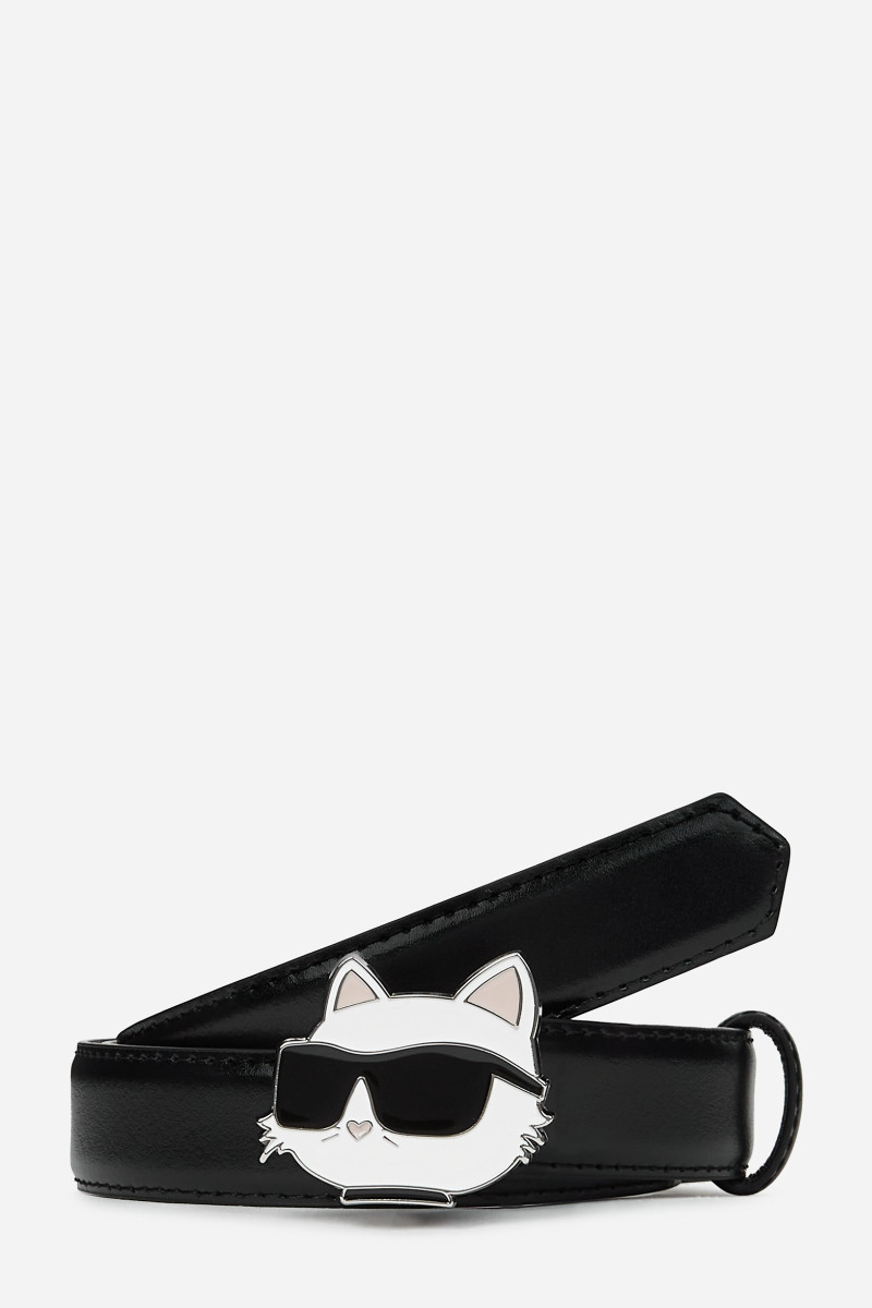 Öv Karl Lagerfeld Ikon Choupette Belt Black