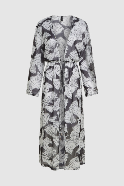 PLÁŽOVÉ OBLEČENIE KARL LAGERFELD FAN AOP KAFTAN - Fotografia č. 5