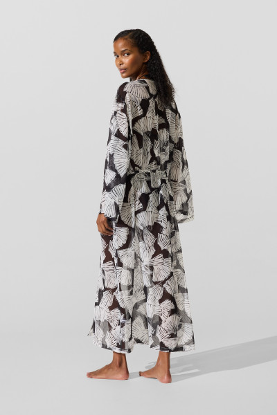 PLÁŽOVÉ OBLEČENIE KARL LAGERFELD FAN AOP KAFTAN - Fotografia č. 3
