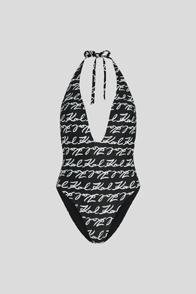 FÜRDŐRUHA KARL LAGERFELD KARL SIGNATURE AOP CHEEKY SS - Kép 1