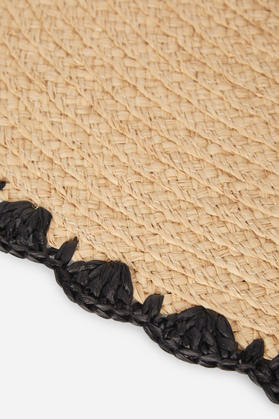 KLOBOUK KARL LAGERFELD K/SIGNATURE BEACH HAT - Fotografie č. 4