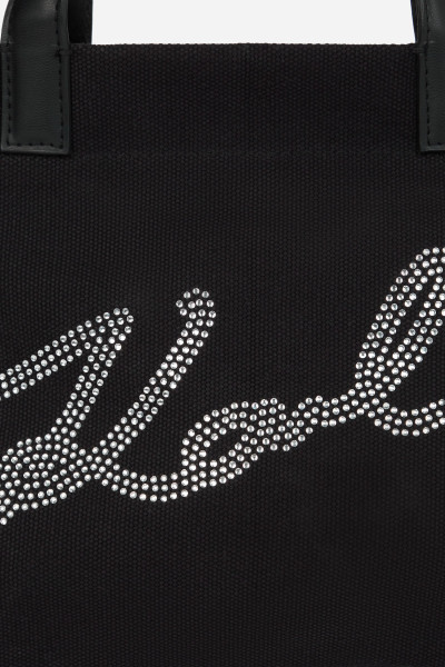 KABELKA KARL LAGERFELD K/SIGNATURE E/W RH MN SHOPPER - Fotografia č. 5