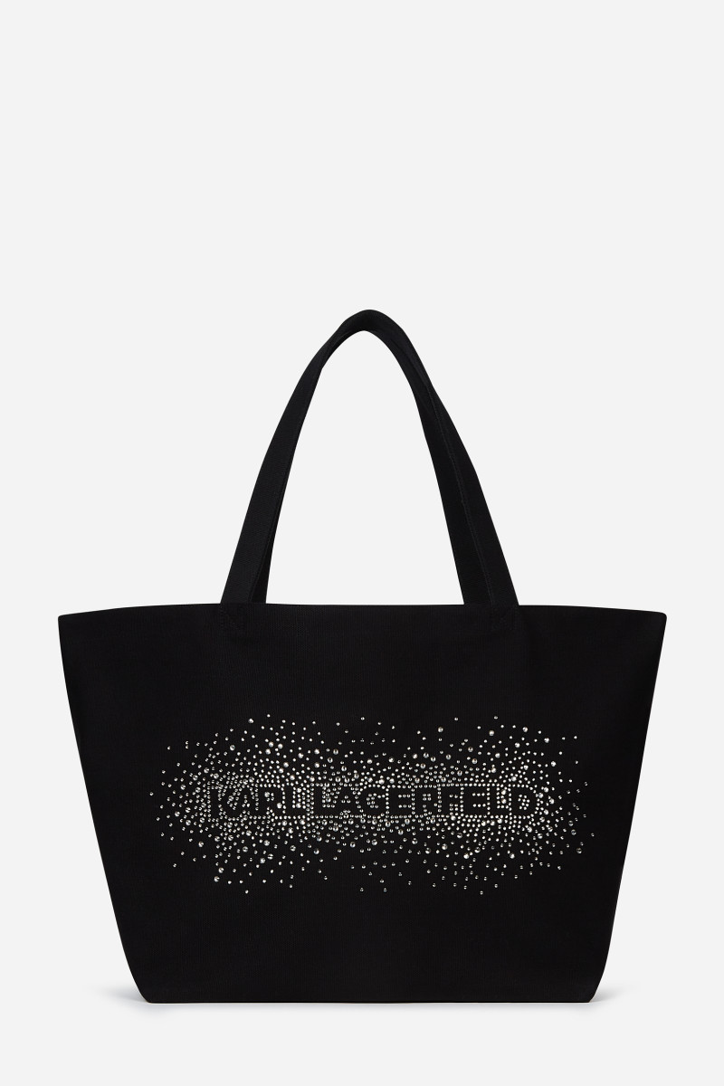 Táska Karl Lagerfeld K/Essential Logo Rh Shopper Black