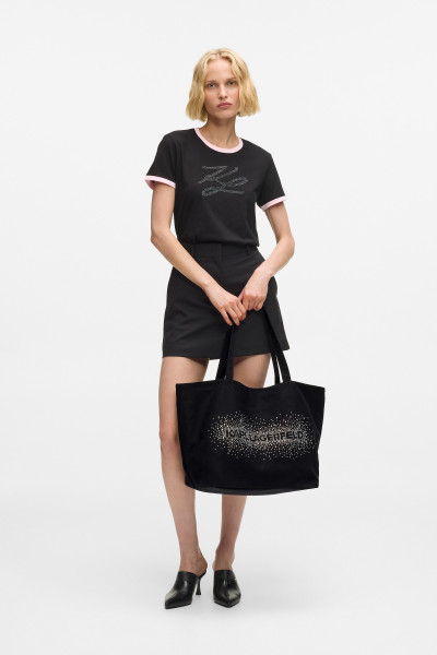 TÁSKA KARL LAGERFELD K/ESSENTIAL LOGO RH SHOPPER - Kép 2