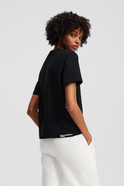 TRIČKO KARL LAGERFELD JEANS KLJ REG SS ESSENTIAL TEE - Fotografia č. 3