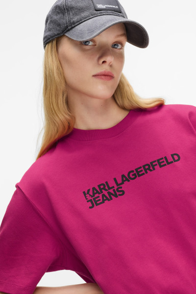 TRIČKO KARL LAGERFELD JEANS KLJ REG SS ESSENTIAL TEE - Fotografia č. 4