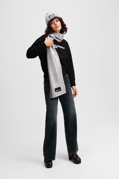 MELEGÍTŐ FELSŐ KARL LAGERFELD JEANS KLJ REG ESSENTIAL LOGO SWEAT - Kép 2