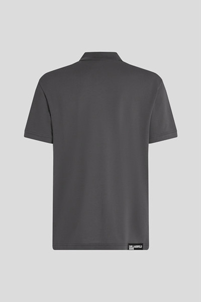 PÓLÓ KARL LAGERFELD JEANS KLJ REGULAR PIQUE POLO - Kép 2