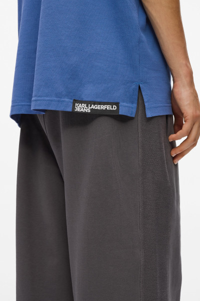 PÓLÓ KARL LAGERFELD JEANS KLJ REGULAR PIQUE POLO - Kép 4