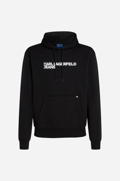 MELEGÍTŐ FELSŐ KARL LAGERFELD JEANS KLJ REG LOGO HOODIE - Kép 5