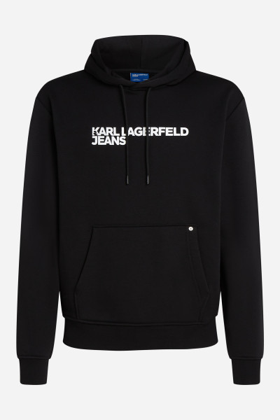 MIKINA KARL LAGERFELD JEANS KLJ REG LOGO HOODIE - Fotografia č. 5